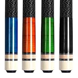AKLOT Pool Queue, Pool Queues 58' Queue Sticks Pool Cue Erwachsene Kanadischer Ahornholz Queue Stick...