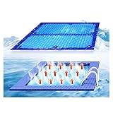 Solar Pool Cover 16mil Heavy-Duty - Rechteckige Wärmedecke zur Wärmespeicherung, staubdichter...