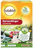 Solabiol Gartendünger Universal mit Wurzelstimulator und hohem Kaliumgehalt für schmackhaftes Obst...