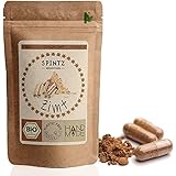 SPINTZ 130 Stk. Bio Ceylon Zimt Kapseln - vegane Zimt Kapseln hochdosiert - 500mg Ceylon Zimt Pulver...