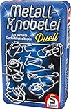 Schmidt Spiele 51206 Metall-Knobelei Duell, Reisespiel