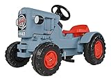 BIG - Traktor Eicher Diesel ED 16 - Trettraktor mit 3-Stufen Sitzverstellung, Kinderfahrzeug mit...