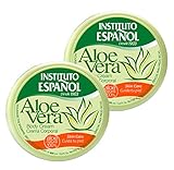 2 x 400 ml Instituto Espanol Aloe Vera Körpercreme Gesichtscreme Handcreme 100% natürliches Aloe...
