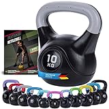 Body & Mind® Kettlebell Kugelhantel 2-20 kg - Workout Gewicht-Hantel für Kraft-Training - Profi...