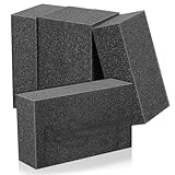 DECHOUS 5 Stück Haarschwamm Bürsten für Friseure Schwammbürste Schwarz Tragbar Ergonomisch zur...