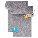 2x Alfa Teichvlies Schutzvlies 300 g/m² - 2 m x 15 m zum Schutz der Teichfolie vor Beschädigungen,...