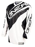 O'NEAL | Motocross-Jersey Langarm | MX Enduro | Gepolsterter Ellbogenschutz, V-Ausschnitt,...