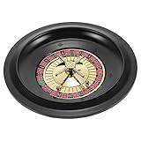 Toyvian Russisches Roulette Tischspielrad -Roulette-Tisch Party-Roulette-Rad Tischspiel Rad...