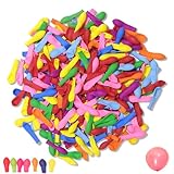 1000 Stück Bunt Gemischt Wasserballons, Schnellfüller Wasser Luftballons, Selbstverschließende...