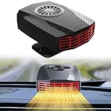 HENGBIRD Auto Heizlüfter, 12V 150W Auto Defroster Demister, Auto Heizung Defroster und...