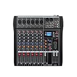 Weymic ck-sseries Professional Mixer for Recording DJ Stage Karaoke w/USB Drive (CK 6-channel)