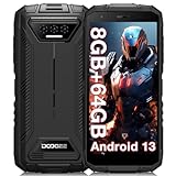 DOOGEE S41T Android 13 Outdoor Handy Ohne Vertrag (2024), 6300 mAh, 8GB RAM+64GB/ 1TB Erweiterbar...