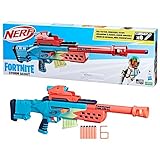 Nerf Fortnite Storm Scout Blaster, Nerf Fernrohr, 6-Dart Clip-Magazin, 6 Nerf Elite Darts,...