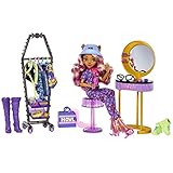 Monster High HKY70 - Spielset mit Puppe und Mode, Clawdeen Wolf Puppe und Zubehör,...