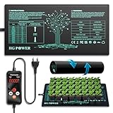 HG Power Heizmatte mit Thermostat - Heizmatte Pflanzen Wärmematte für Zimmergewächshaus,...