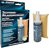 Schildkröt Donic-Schildkröt Tischtennis Reinigungsset, 100 ml Belagreiniger im Pumpzerstäuber und...