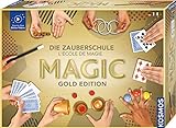 Kosmos 694319 Zauberschule Magic Gold Edition, 75 Zaubertricks und Illusionen, 18 Zauberutensilien,...