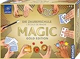 Kosmos 694319 Magic Die Zauberschule - Gold Edition, 75 Zaubertricks und Illusionen, 18...