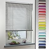 Alu-Jalousie, Aluminium-Jalousie / 150 x 130 weiß/Wand-und Deckenmontage, Rollo, Jalousie