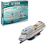 Revell Revell_05230 Modellbausatz Schiff 1:400 - Cruiser Ship AIDAblu, AIDAsol, AIDAmar, AIDAstella...