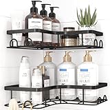 Kitsure Duschablage Ohne Bohren - 2 Stücke Rostfreies Duschgel Halterung Ohne Bohren Duschablage...