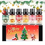 Weihnachten Duftöl - 6 Stück Seife Duft Weihnachten Diffusor O-il | Urlaub Aromatherapie...