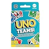 Mattel Games UNO Teams Kartenspiele für Kinder, Erwachsene und Familienabende, Partys und Reisen...