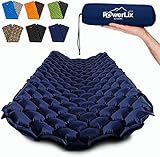 POWERLIX Camping Outdoor Luftmatratze - Ultraleichte Aufblasbare Isomatte, kompakte und leichte für...