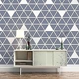 Bildschirmhintergrund Einfache Geometrische Figuren 3D Wallpaper Adhesive Interior Panorama Wand...