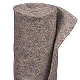 AFP Schafwollmatte Winterschutz Pflanzen, Stein, 50 x 150 cm/reines Naturmaterial/Stammschutz...