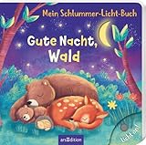 Mein Schlummer-Licht-Buch: Gute Nacht, Wald: mit LED-Lichtern | Liebevolles Einschlafbuch mit Licht...