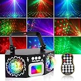 Vicalo Discolicht Partylicht mit Dual Disco Bällen – RGB Sound-aktivierte Partylichter,...