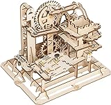 RoWood 3D Puzzle Kugelbahn Modellbau aus Holz - DIY Holzpuzzle Murmelbahn Bausatz Modellbausatz für...