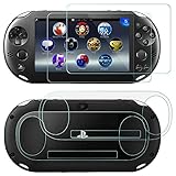 Displayschutzfolien für PlayStation Vita2000 mit rückseitigen Abdeckungen, AFUNTA 2Pack (4Stück)...