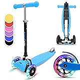Fun Pro ONE Roller, der Sichere Premium Roller Kinder 3 Jahre, LED Räder, faltbar, ab Kleinkind...