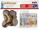 Theo Klein 9612 Euro-Spielgeld I 35 Scheine und 25 Münzen – von der 1-Cent-Münze bis zum...
