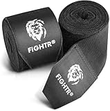 FIGHTR® Premium Boxbandagen für max. Stabilität und Sicherheit | 4m halb elastische Bandage mit...