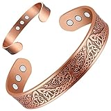 Vicmag Kupfer-Magnetarmband für Männer für Arthritis-Schmerzlinderungs-Therapie-Armbänder...