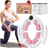 Cellulite-Massagerolle - Rosa - Anti-Cellulite-Massagegerät mit abnehmbaren Rollengriffen für...
