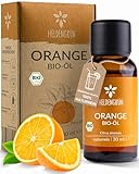 Heldengrün® BIO Orangenöl [100% NATURREIN] Kaltgepresst aus echten Orangen - Orangenöl zum...