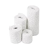 YZROHYI 12 Rollen Gipsbinden Basteln 5 X 270 cm,Gips Babybauch,Gipsverband Weiß,Gipsrollen...
