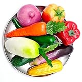 9 StüCk KüNstliches GemüSe Schaum KunstgemüSe Artificial Vegetables Simulation Dekoration...