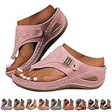 Orthopädische Keilsandalen für Damen, leicht, orthopädisch, Flip-Flops, britischer Zehensteg,...