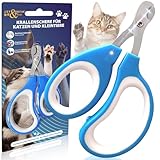 JOY & EMOTION® SUPER KRALLENSCHERE KATZEN, Hunde & Kleintiere | Präzise & Sichere...