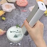 EVEBOT Kleiner Lebensmitteldrucker zum Drucken von Mustern auf Macarons, Kaffee und Kuchen,...