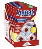 Somat Maschinenreiniger Tabs Anti-Fett (6 x 3 Waschladungen), Spülmaschinenreiniger für...