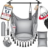 KESSER® Hängesessel Safari XXL Hängestuhl für Erwachsene & Kinder Hängematte bis 150 kg...