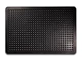 etm Arbeitsplatzmatte Bubble Mats 90 x 120 cm - wetterfeste Antiermüdungsmatte mit Bubble Struktur...