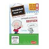 Albert E. ICH WEISS WAS! Lernspaß Grundschule Deutsch Klasse 1 + 2 CD ROM