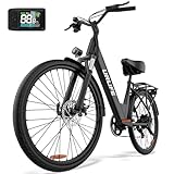 URLIFE E-Bike für Erwachsene 26', 36V 13Ah Austauschbarem Akku bis 80KM, Elektrofahrrad 250W Motor...